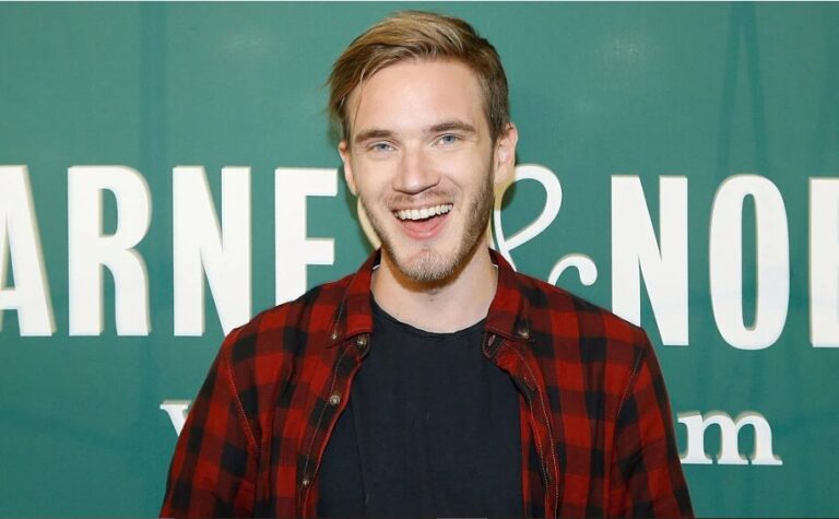 An image of PewDiePie, a famous YouTuber